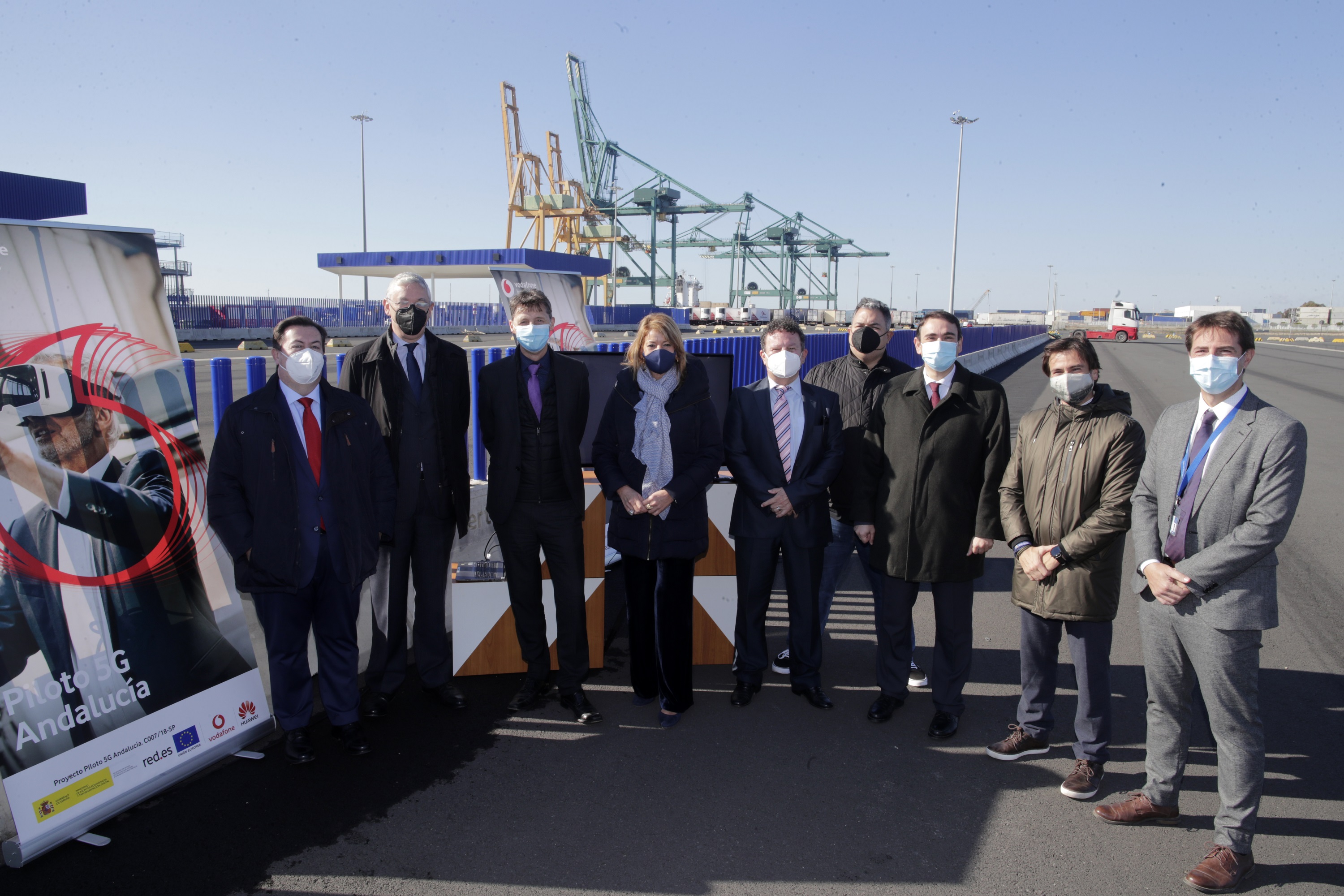 el puerto de huelva continúa avanzando en su transformación digital para mejorar su competitividad como referente multimodal del suroeste europeo